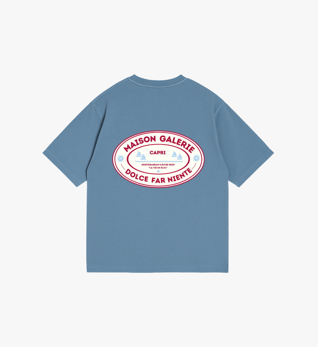 Dolce Far Niente Tee Blue