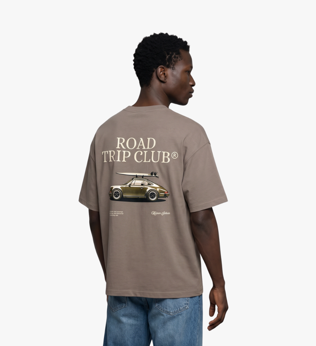 Road Trip Club Tee Americano