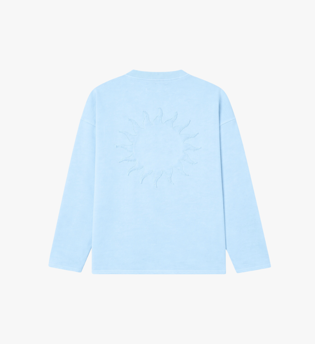 Sweat-shirt ras du cou The Sun bleu