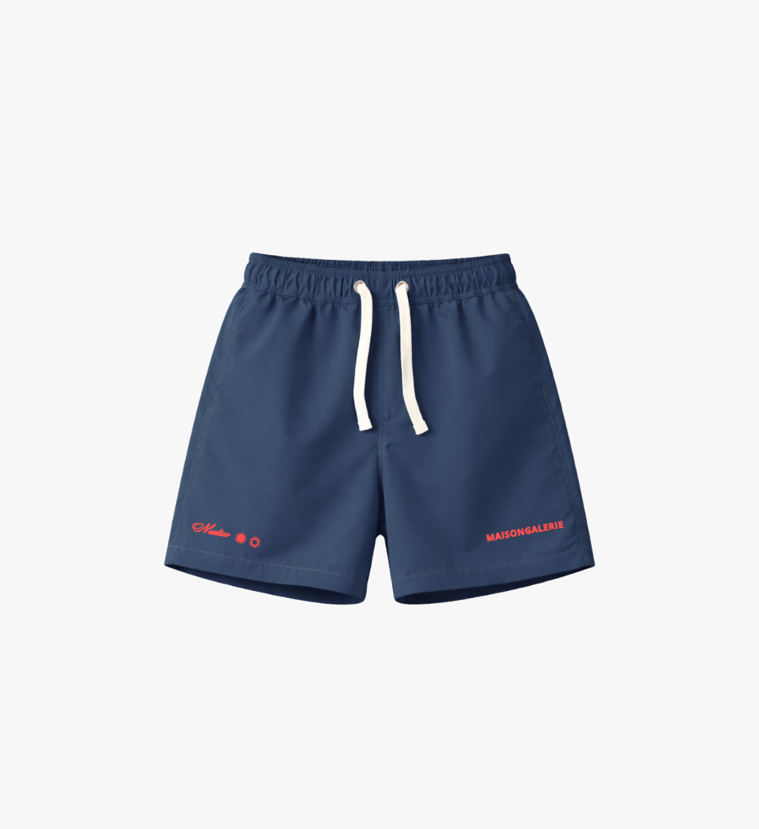 Short de bain bleu