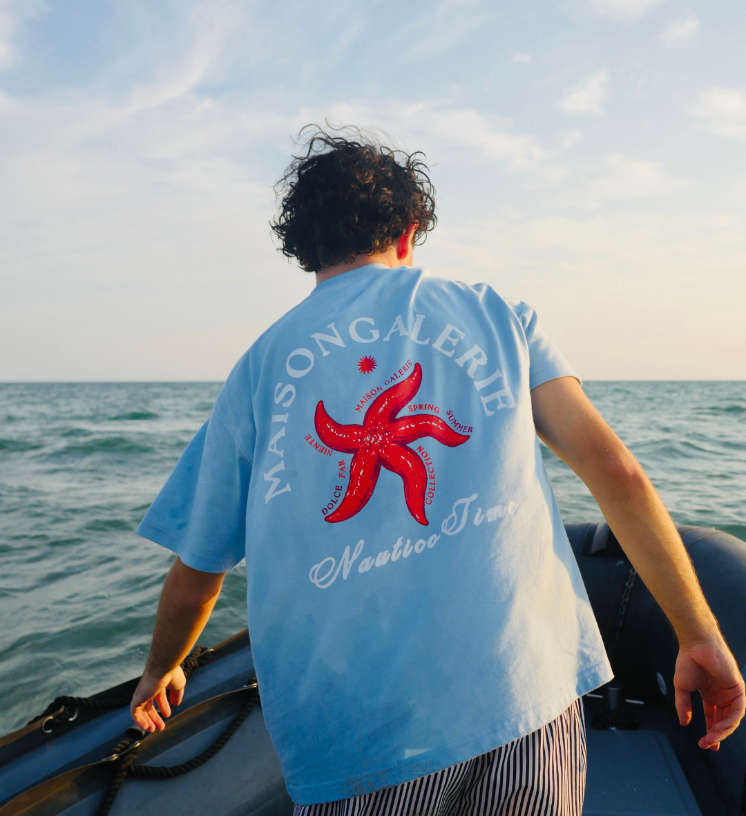 Nautico Time Tee Blue
