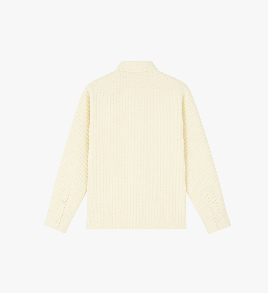 Chemise seersucker crème