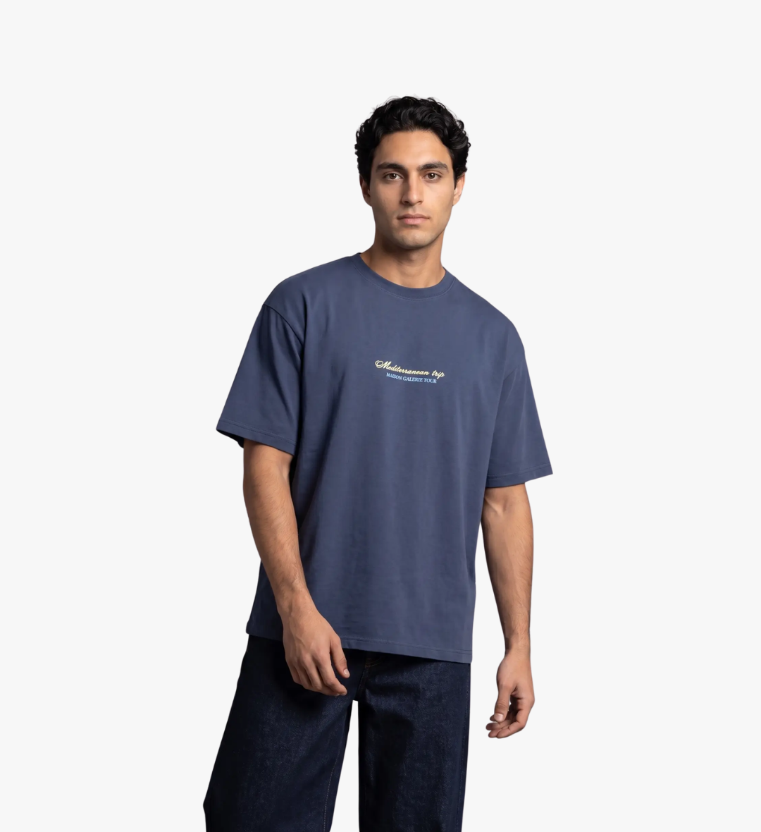 Mediterranean Trip Tee Blue