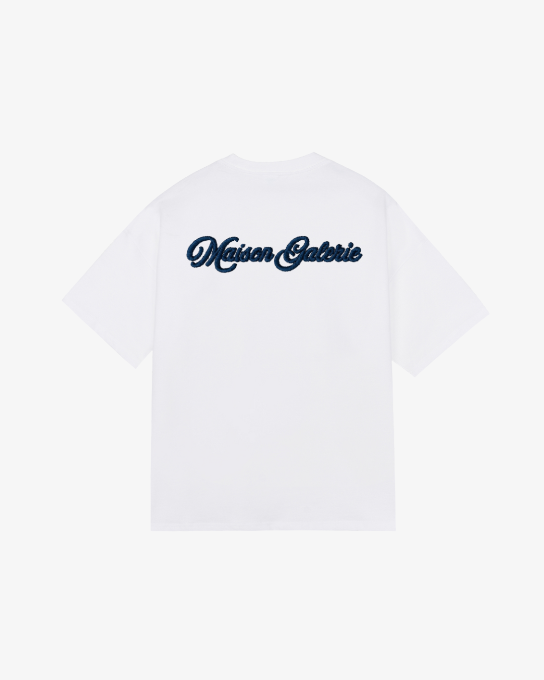 Embroidered Tee Blue