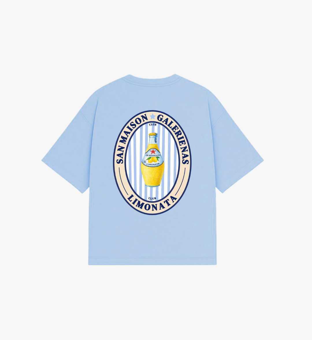 San Maison Galerie Tee Blue