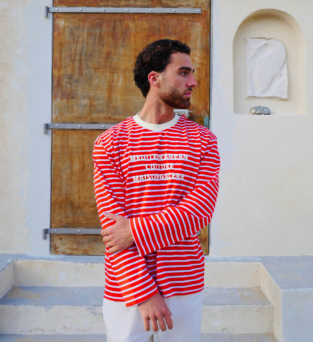 La Marinière Long Sleeves Red
