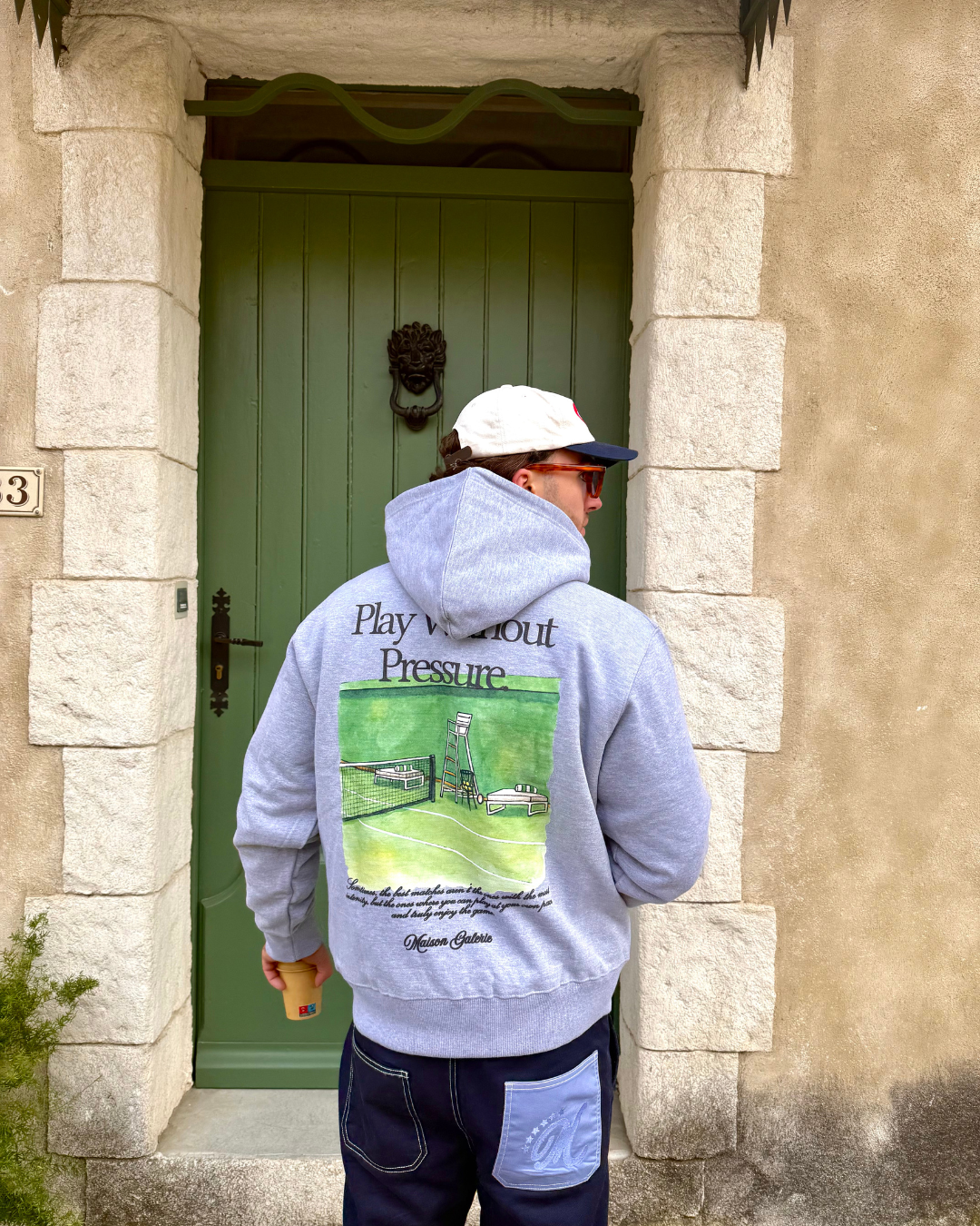 Play without pressure hoodie