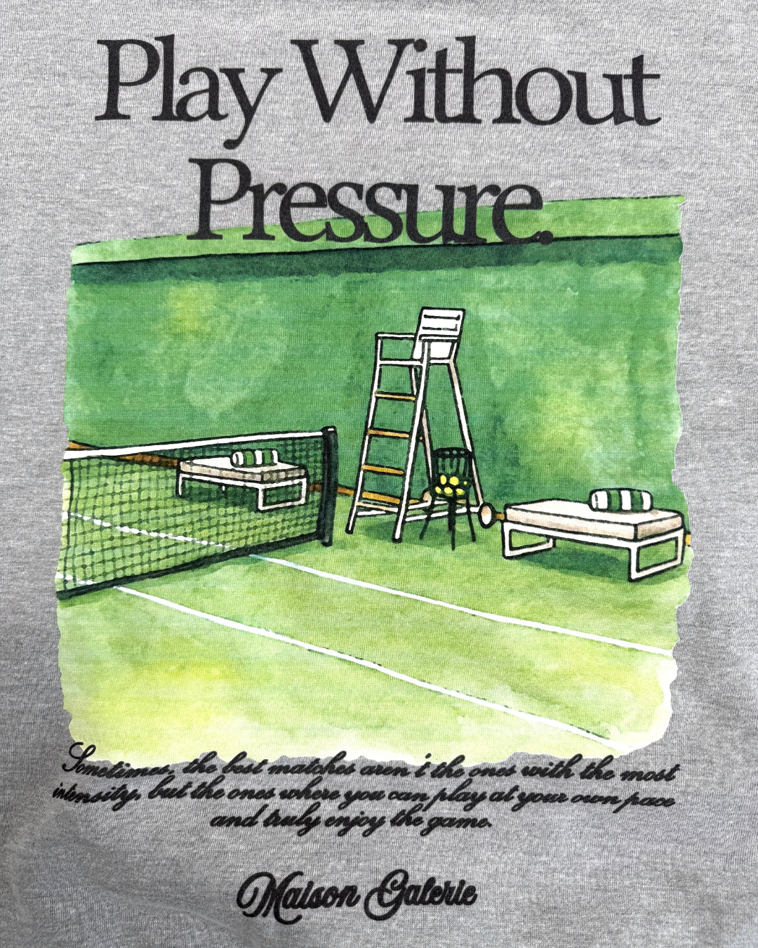 Play without pressure hoodie