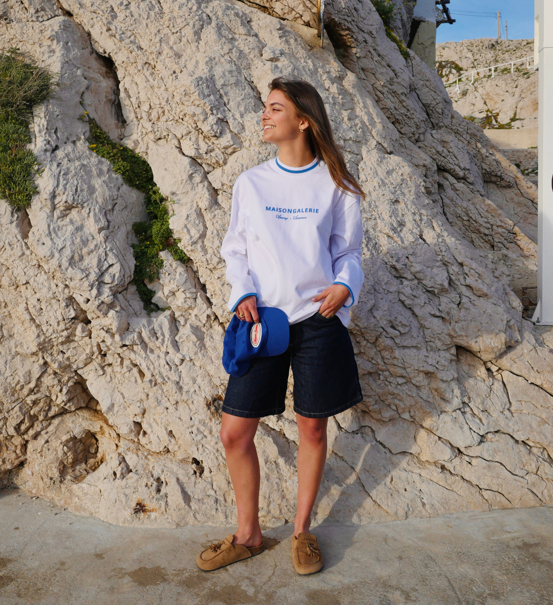 Long Sleeves Tee White