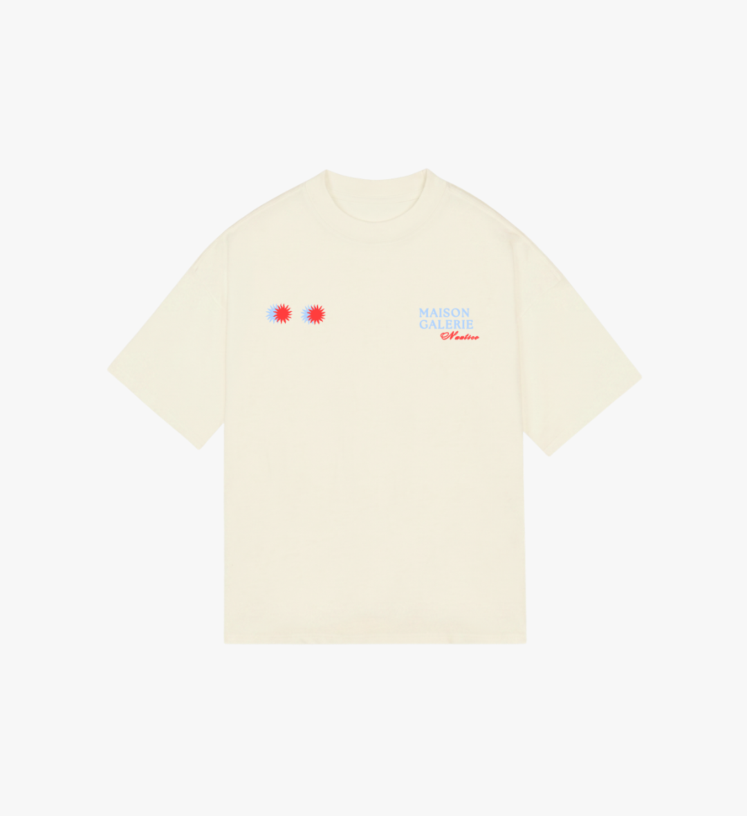 T-shirt Crème Homard Méditerranéen