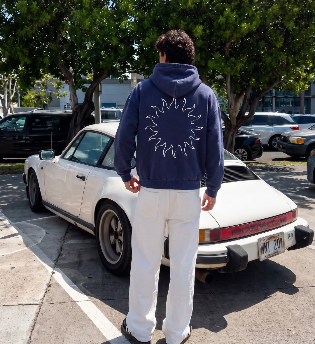 Sun Hoodie Blue