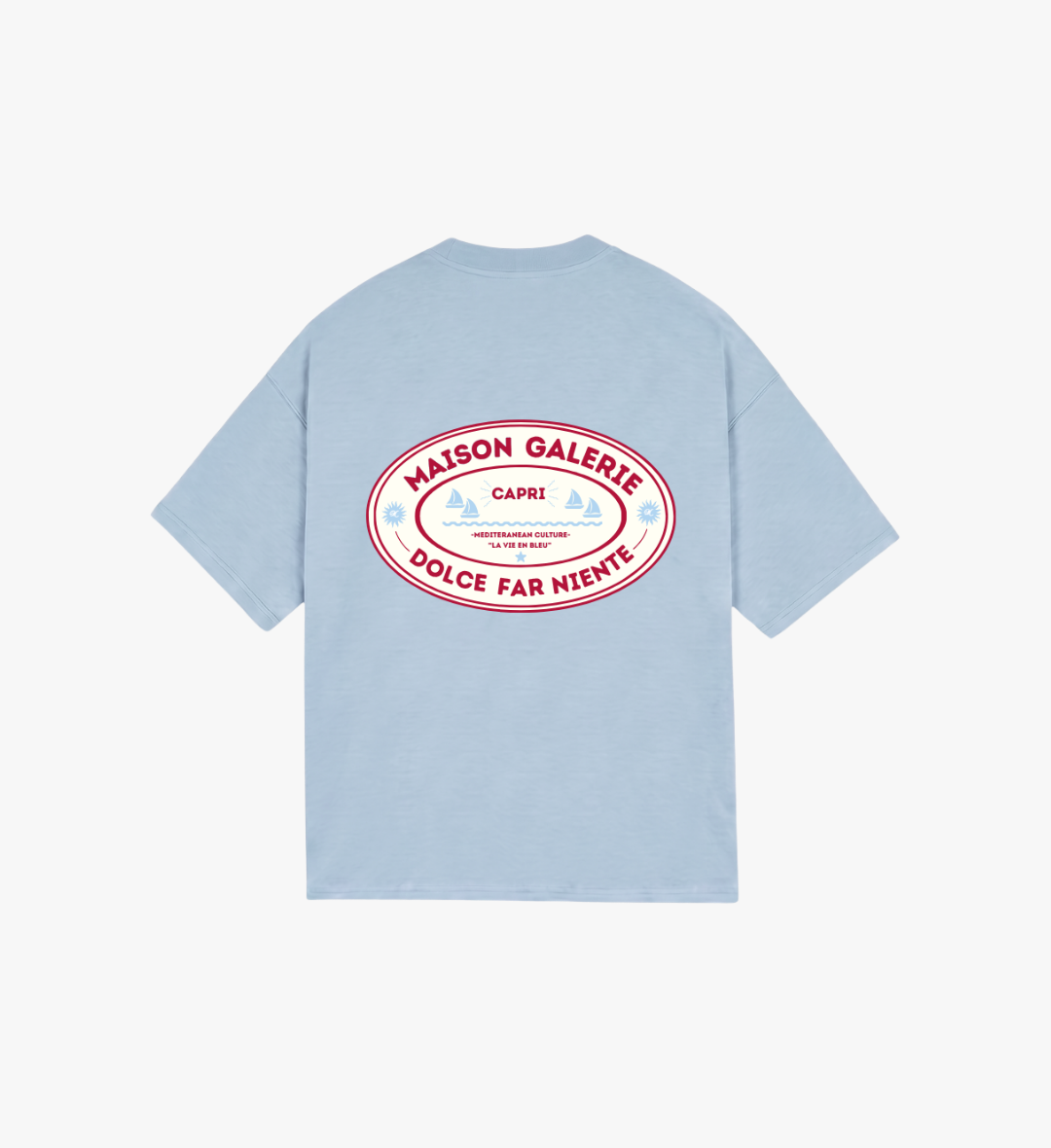 Dolce Far Niente Tee Blue
