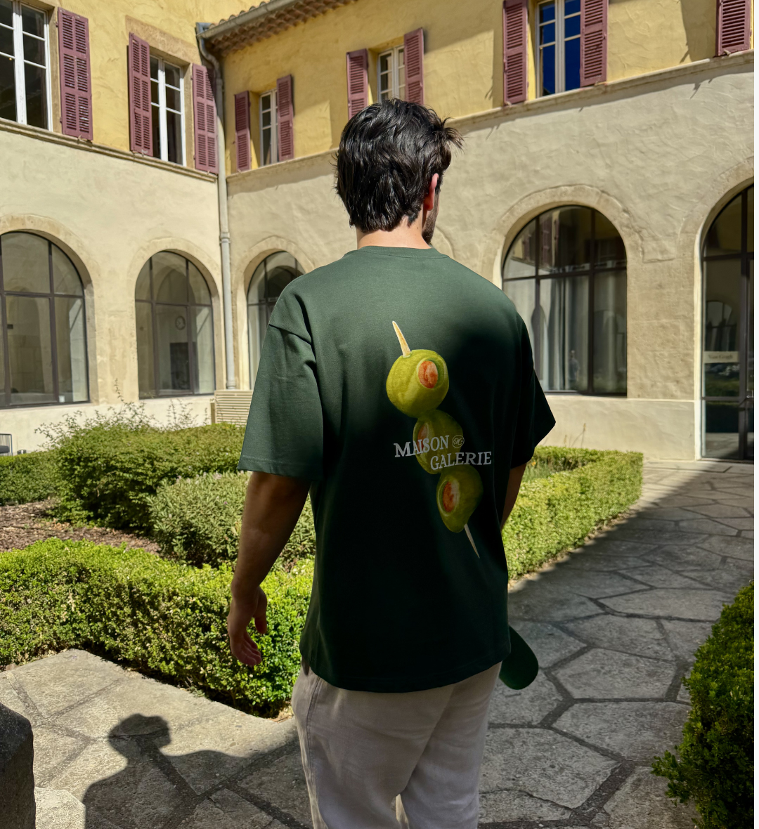 Olive Tee Green
