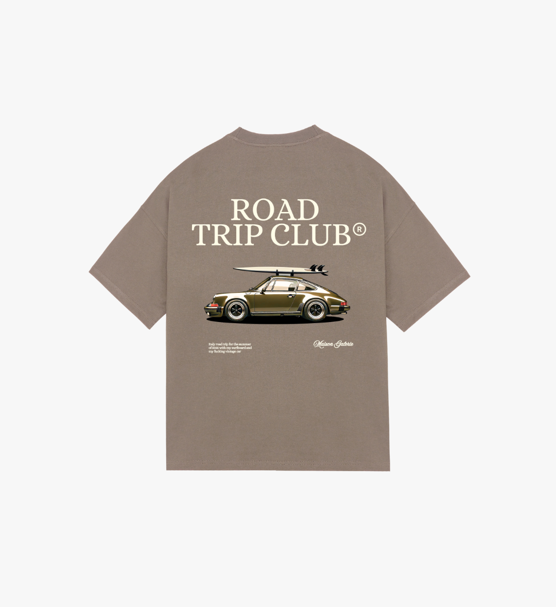 Road Trip Club Tee Americano