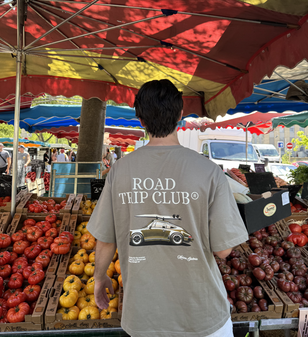 Road Trip Club Tee Americano