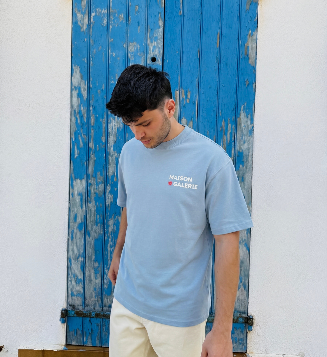 T-shirt Dolce Far Niente bleu