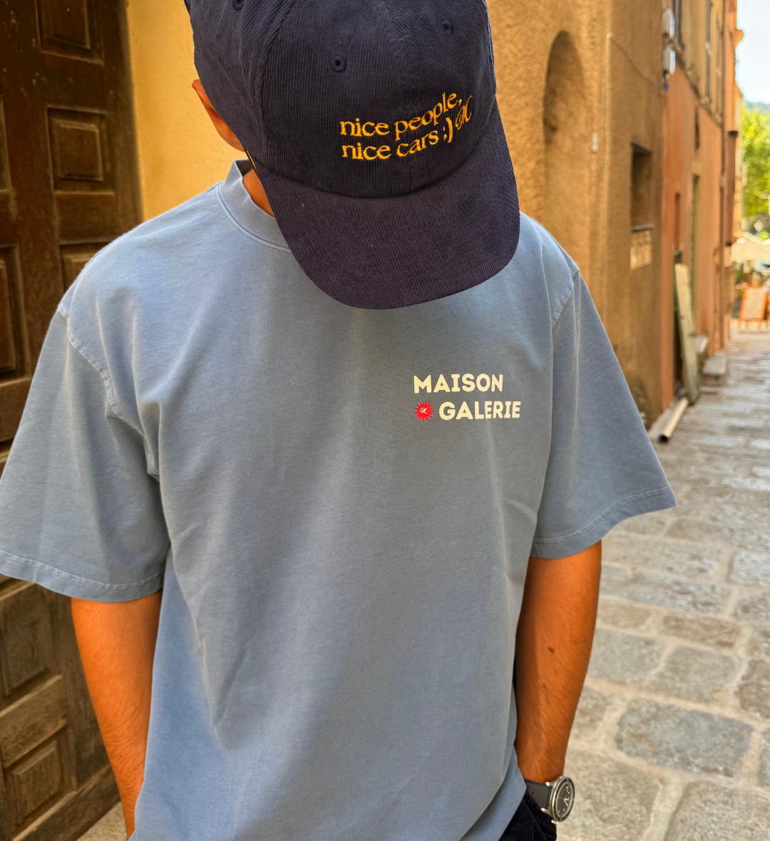 Dolce Far Niente Tee Blue
