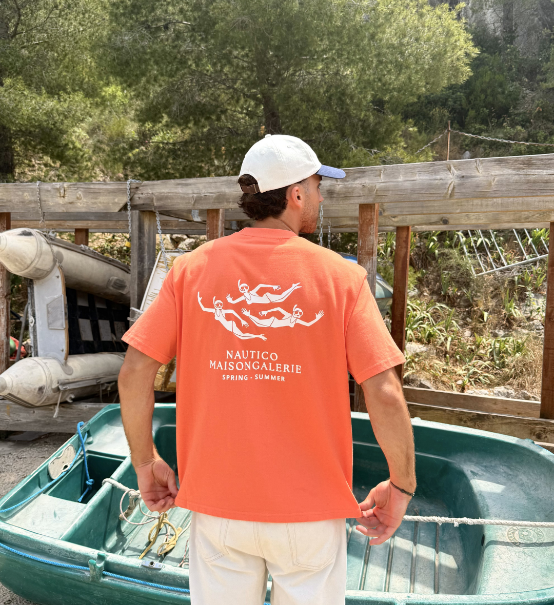 Nautico Season Tee Salmon