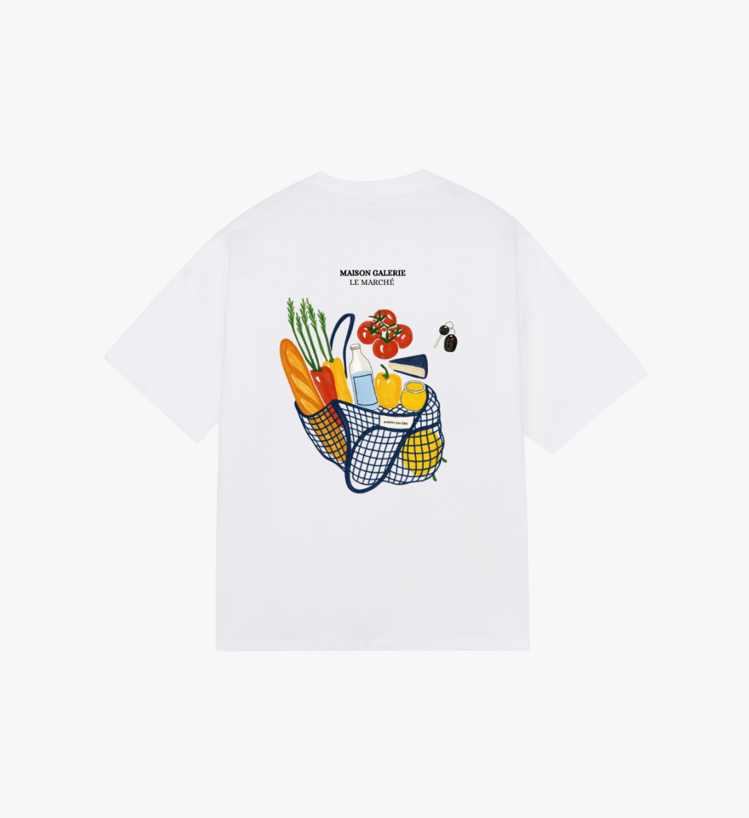 Le Marché Tee White