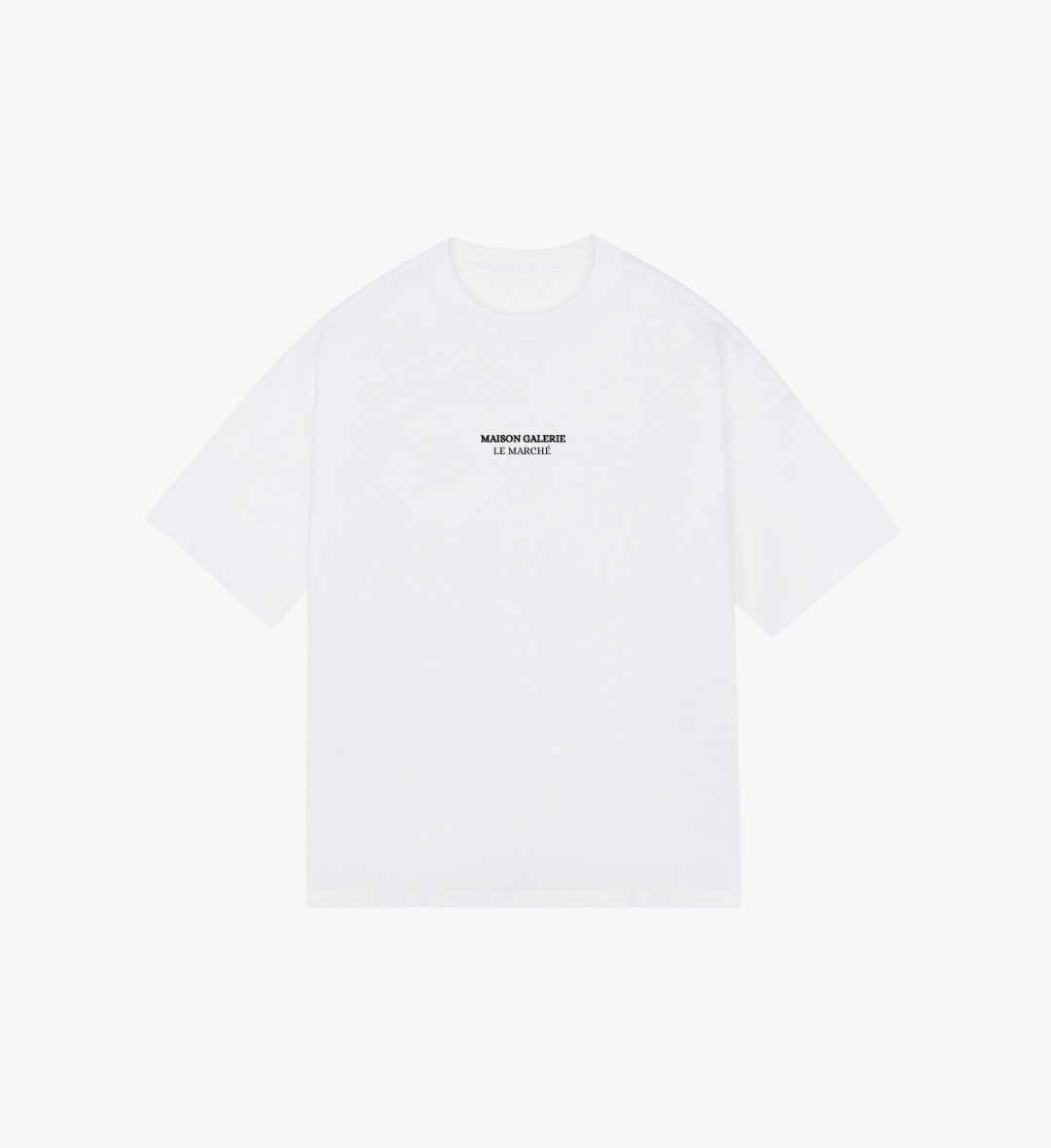 T-shirt blanc Le Marché