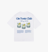 Gin Tonic Club Tee White