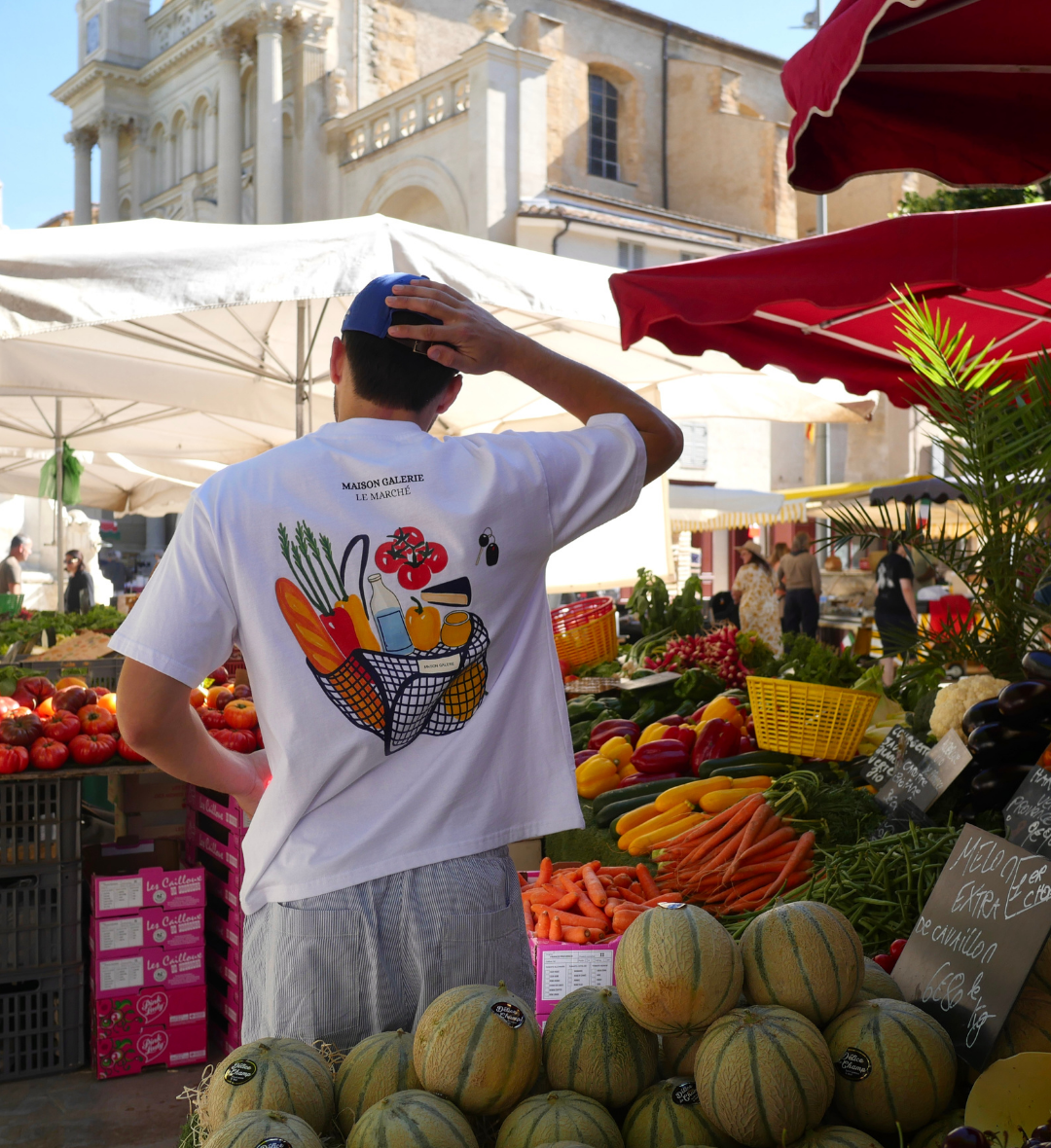 Le Marché Tee White
