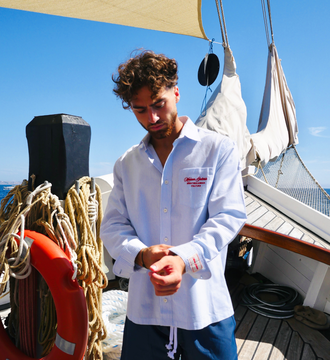 Chemise rayée