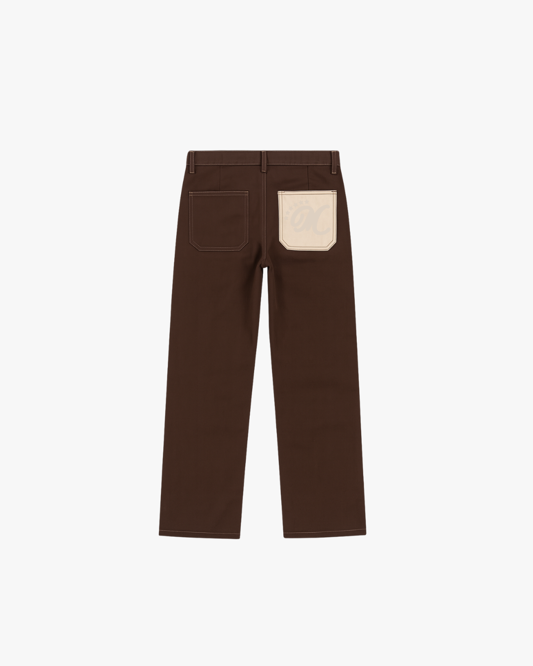 Pants Brown Pocket