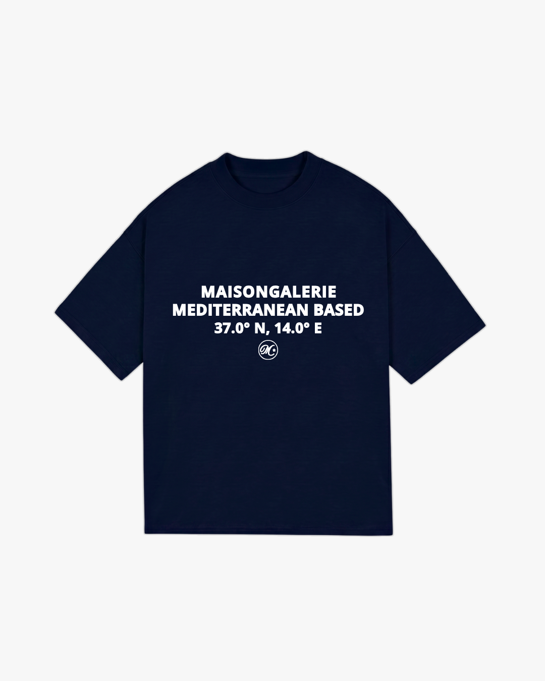 Mediterranean Based Tee Navy Blue