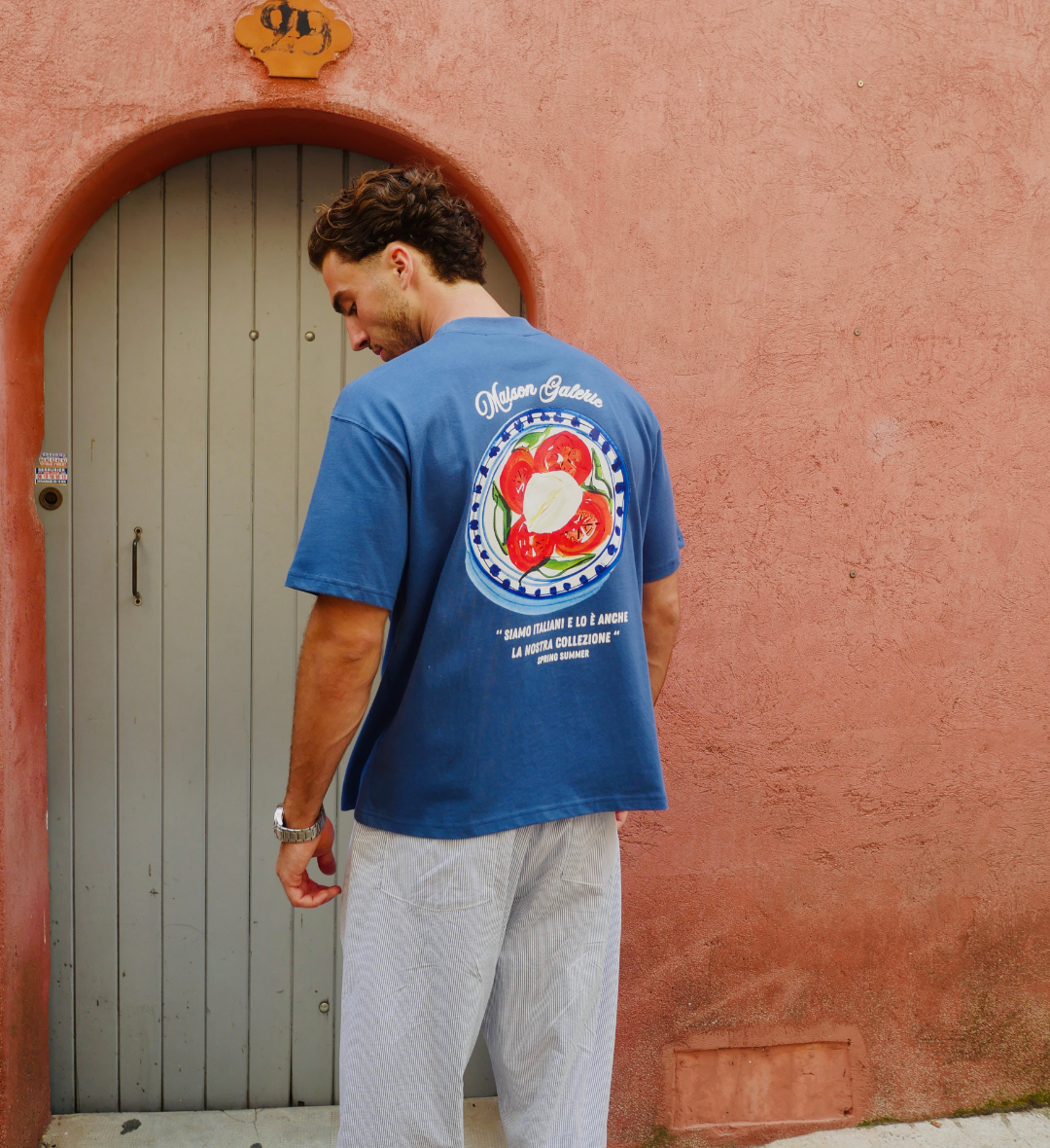 Estate Italiana Tee Blue