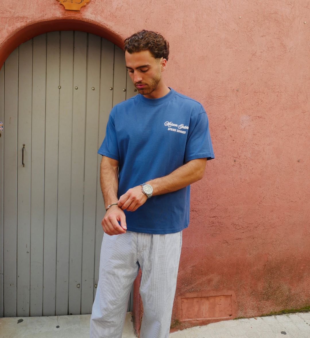 Estate Italiana Tee Blue