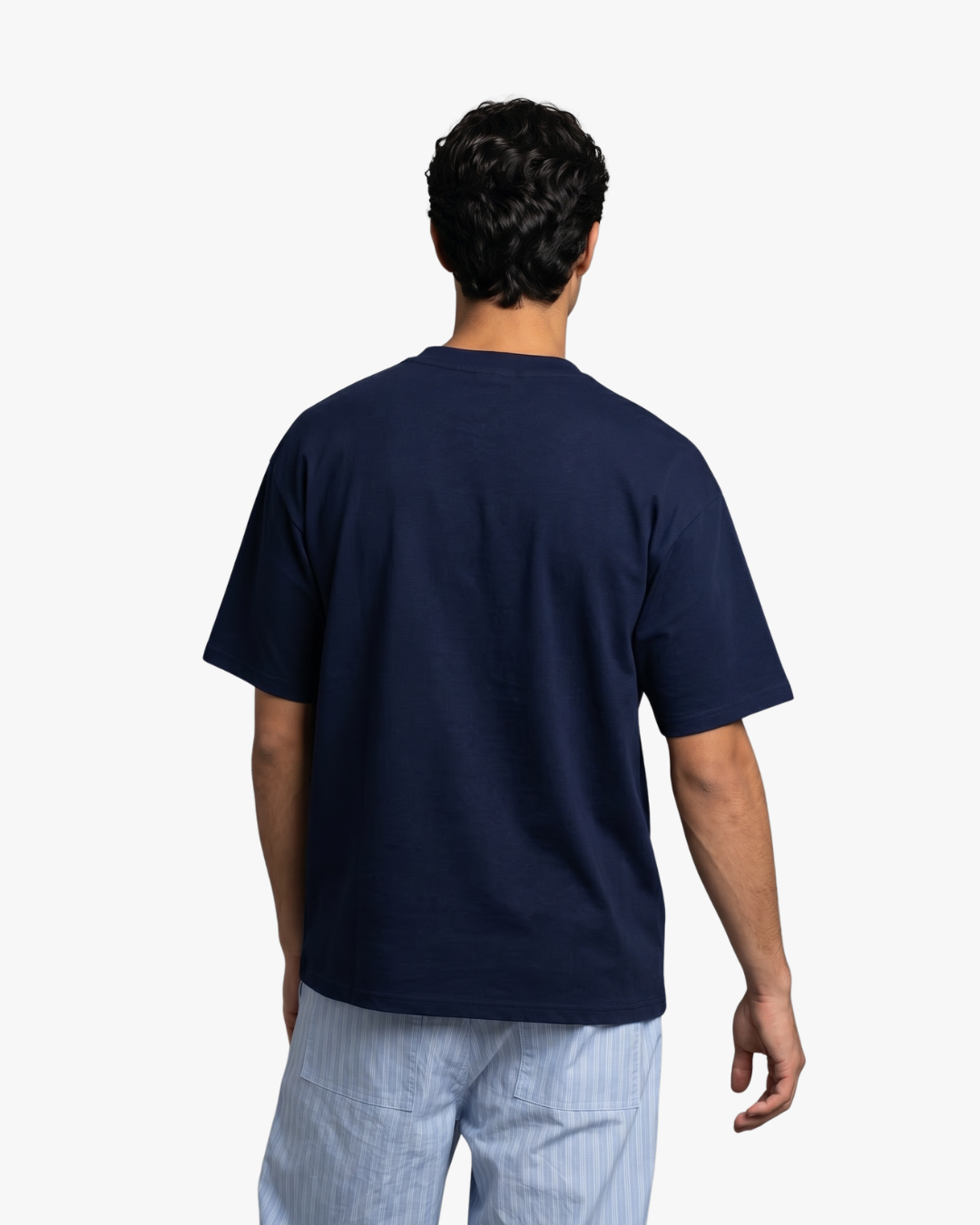 Mediterranean Based Tee Navy Blue