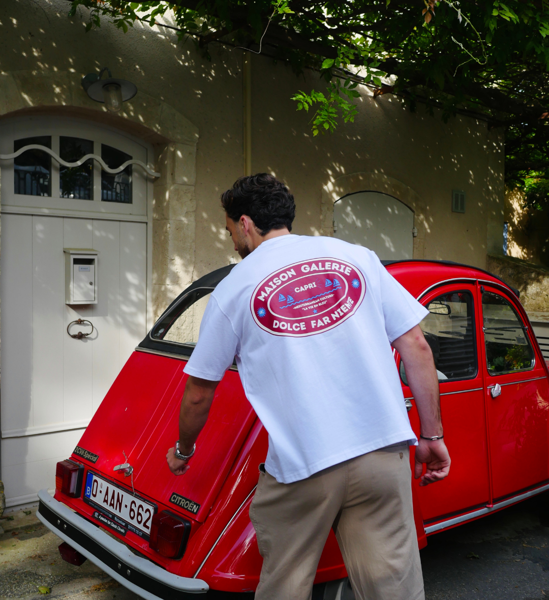 Dolce Far Niente Tee White