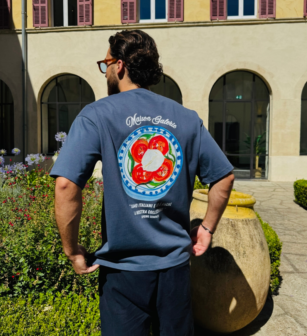 Estate Italiana Tee Blue