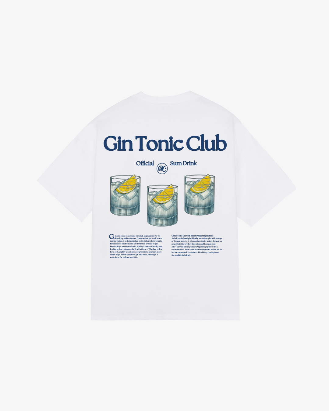 GIN TONIC CLUB TEE