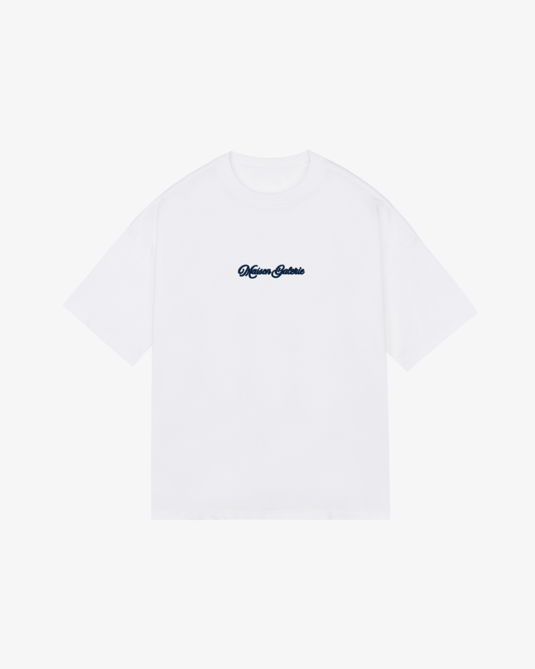 Embroidered Tee Blue