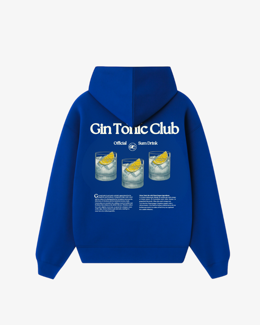 GIN TONIC CLUB HOODIE