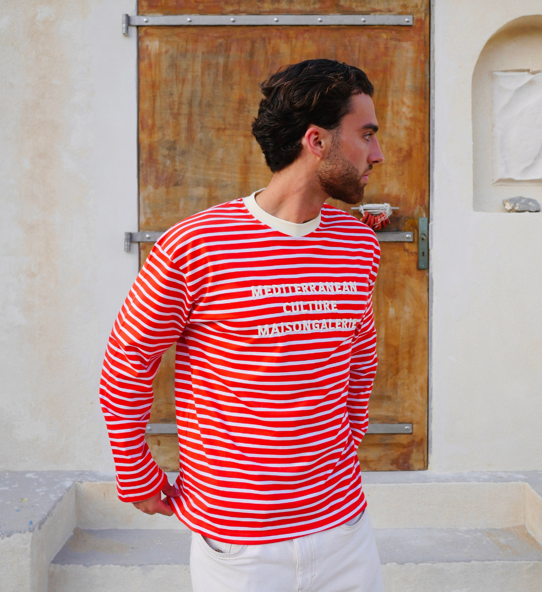 La Marinière Long Sleeves Red