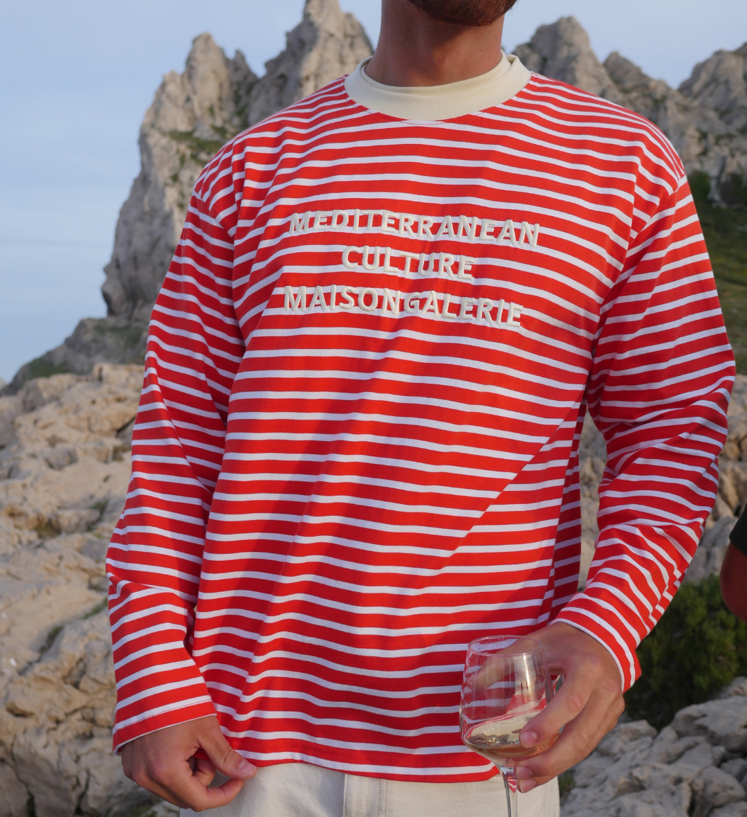 La Marinière Long Sleeves Red