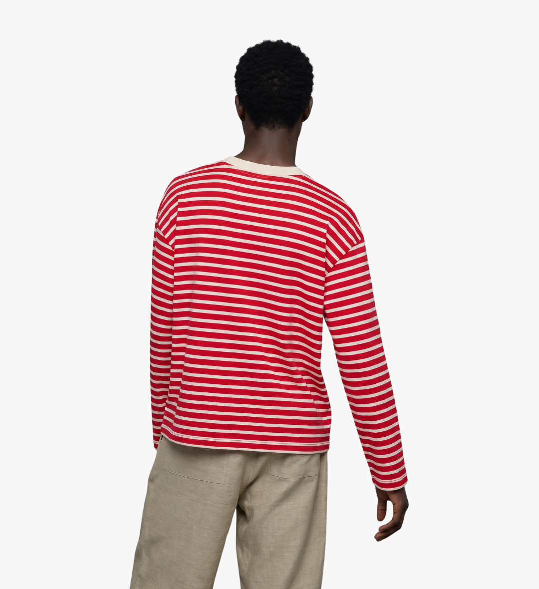 La Marinière Long Sleeves Red