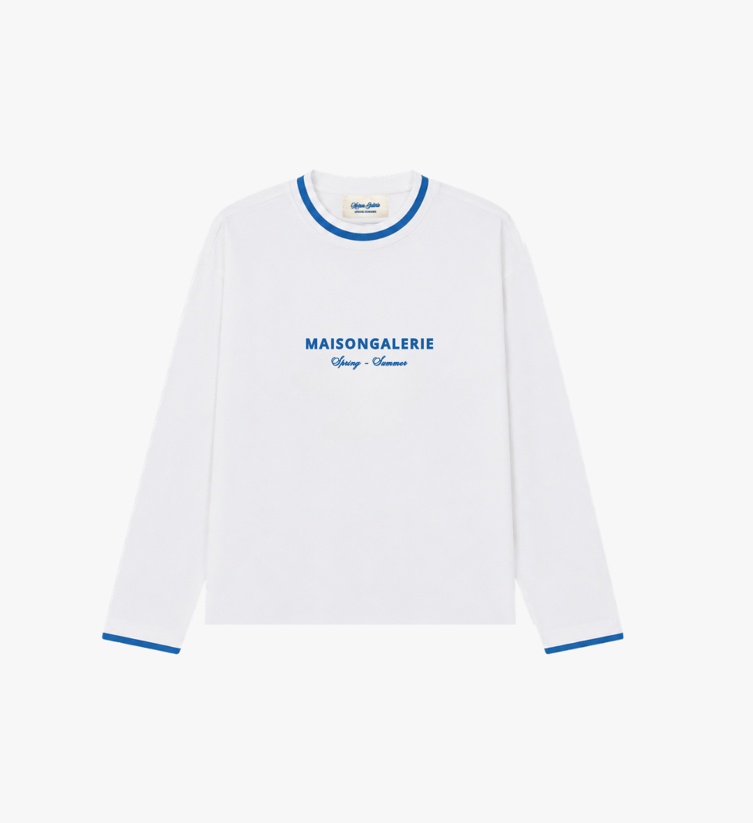 Long Sleeves Tee White