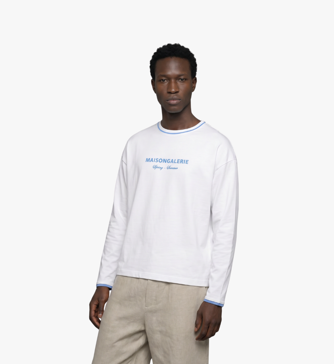 Long Sleeves White