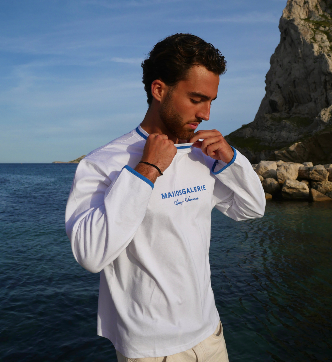 Long Sleeves Tee White