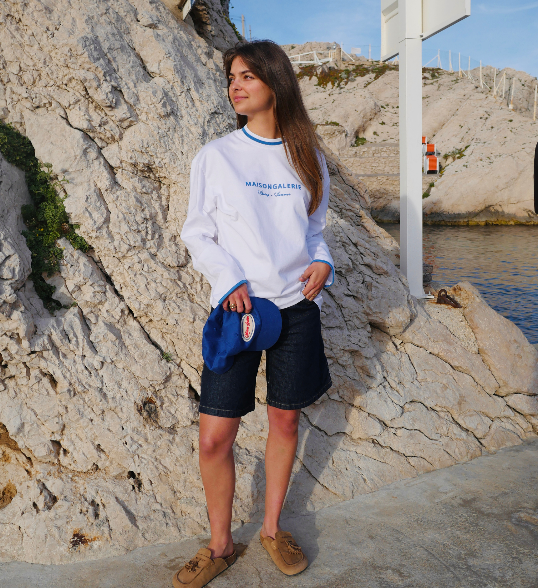 Long Sleeves Tee White