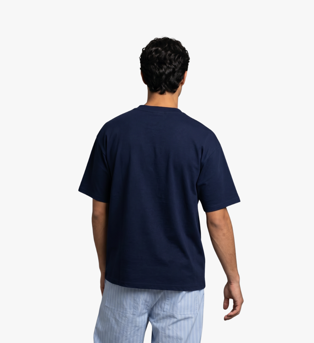 Mediterranean Based Tee Navy Blue