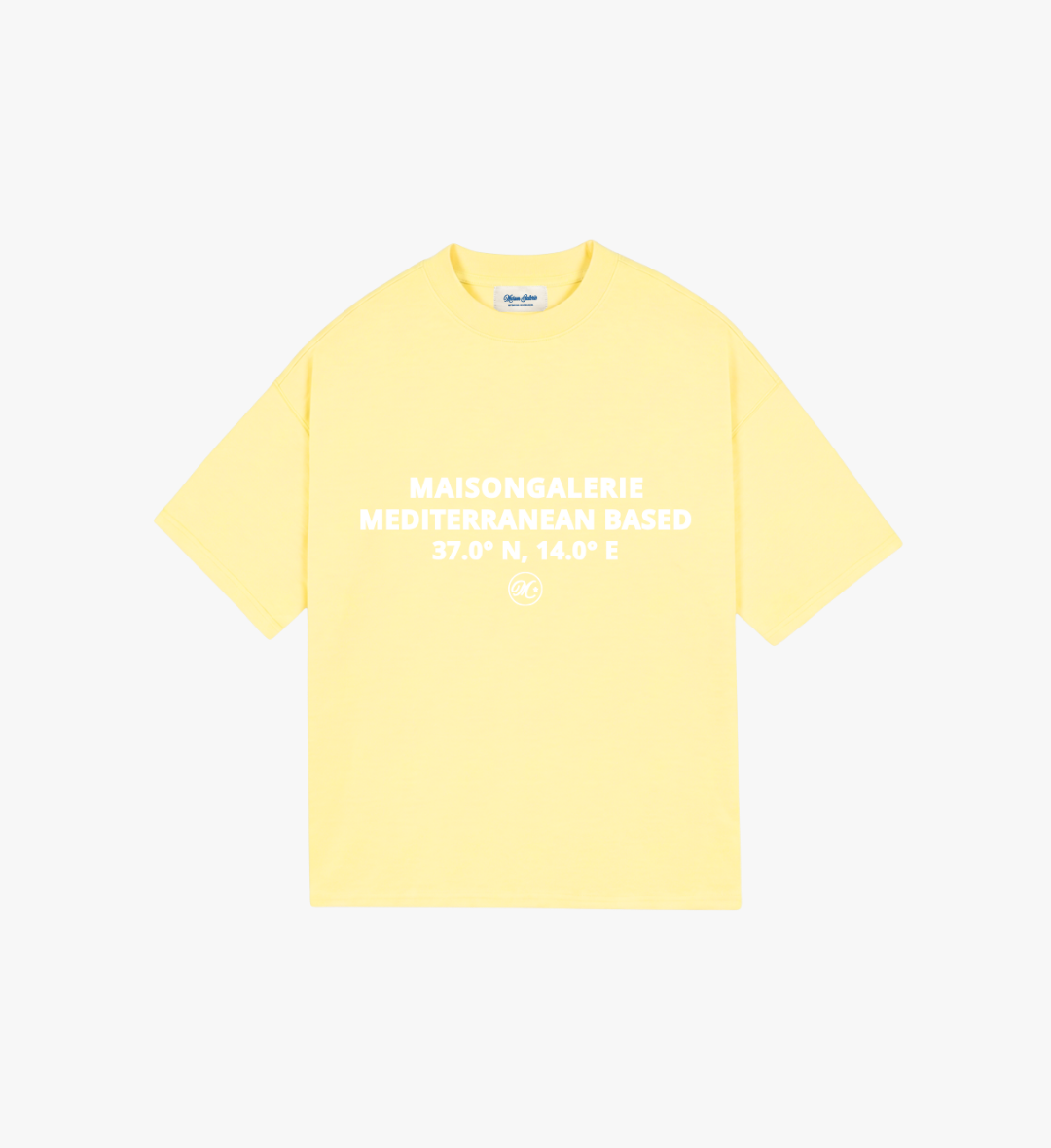 Mediterranean Based Tee Yellow