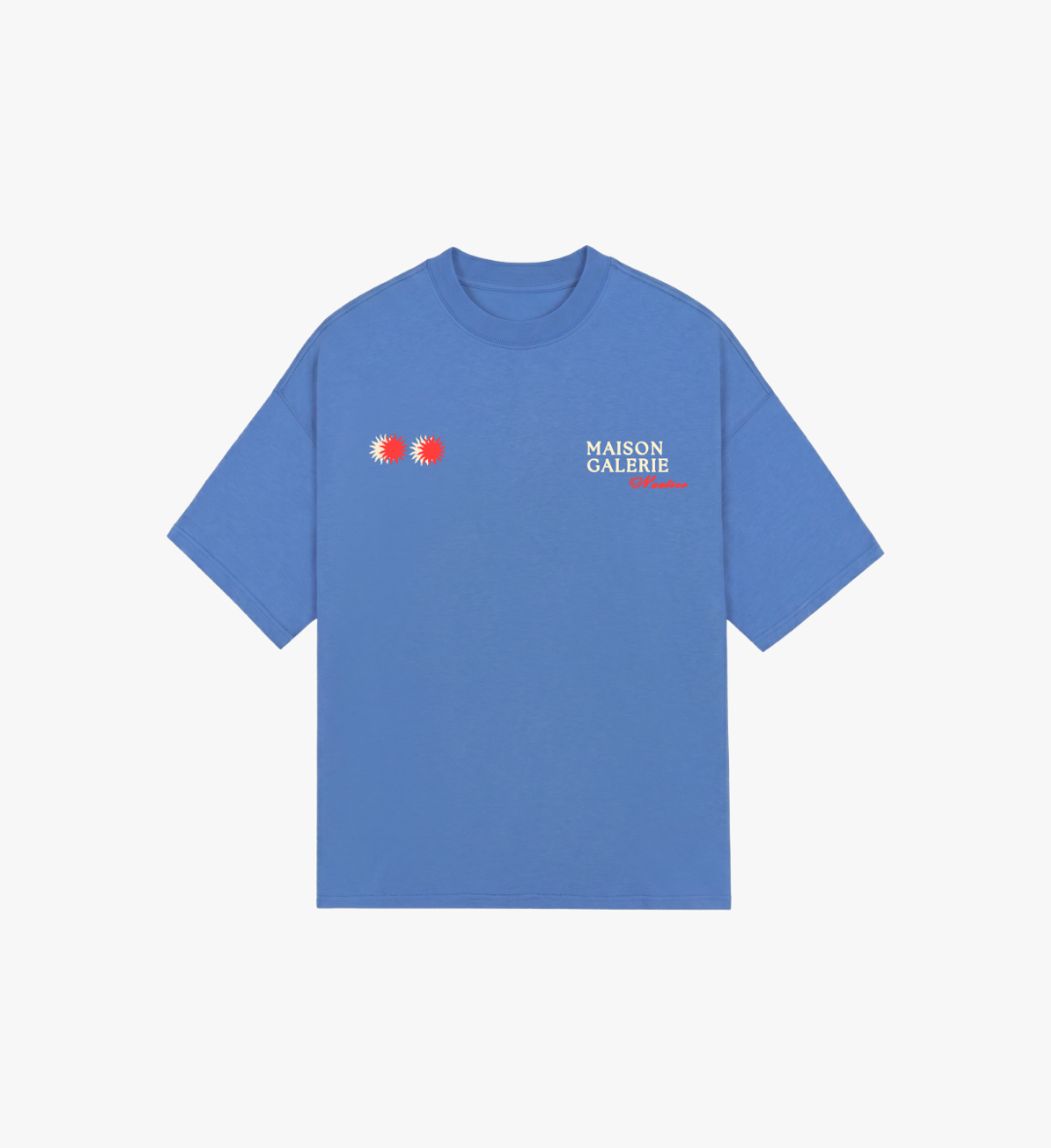 T-shirt Homard Méditerranéen Bleu