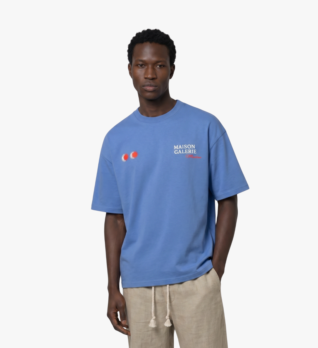 Mediterranean Lobster Tee Blue
