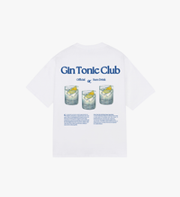 Gin Tonic Club Tee White