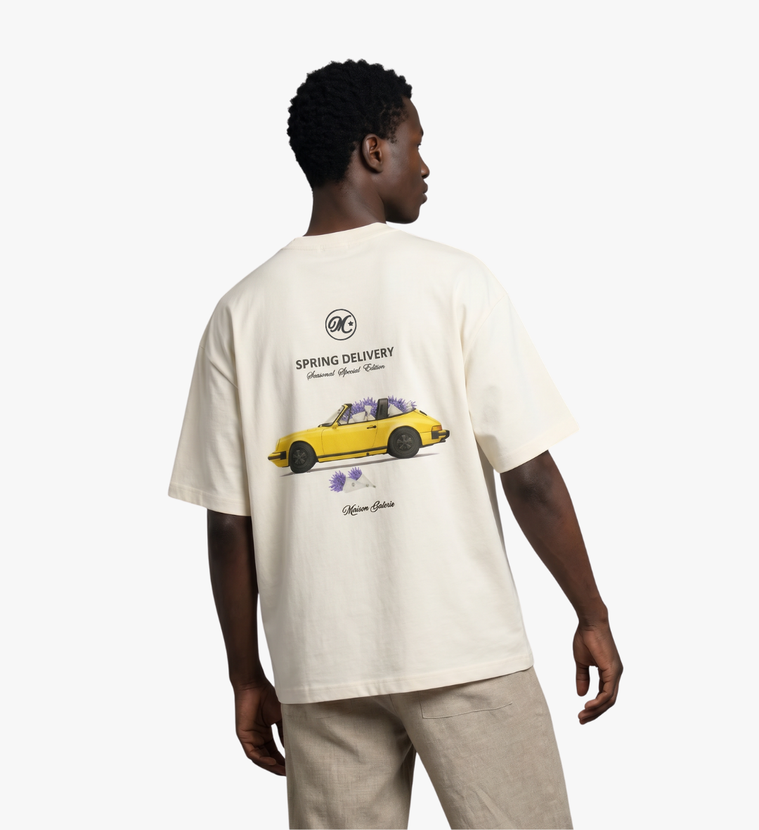 Provence Trip Tee Cream